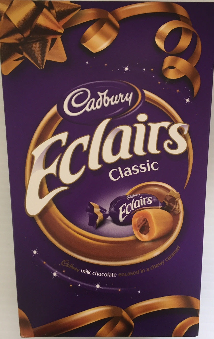 Cadbury Chocolate Eclairs Carton 350g CHRISTMAS