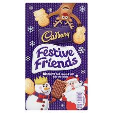 Cadbury Festive Friends Biscuits 150g CHRISTMAS