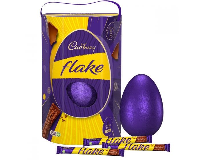 Cadbury Flake Thoughtful Gesture Easter Egg - FRAGILE