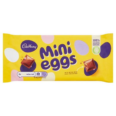 Cadbury Mini Eggs Bar 110g EASTER - FRAGILE