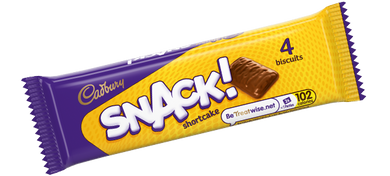 Cadbury Snack Shortcake Bar 40g BBE JULY 2025