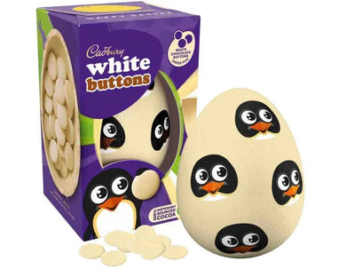 Cadbury White Buttons Small Easter Egg - FRAGILE