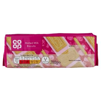 Co-op Malted Biscuit 200g