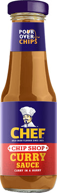 Chef Chip Shop Curry Sauce Glass 325g