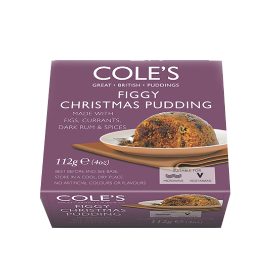 Coles Figgy Plum Pudding 275g - Christmas