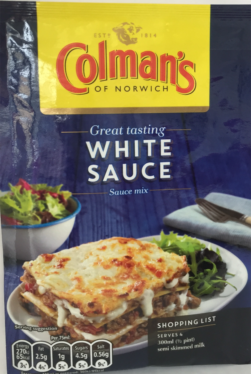 Colmans Savory White Sauce Mix  25g