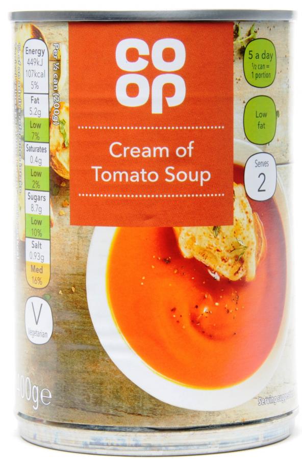 Sainsbury's Cream of Tomato Soup Can 400g