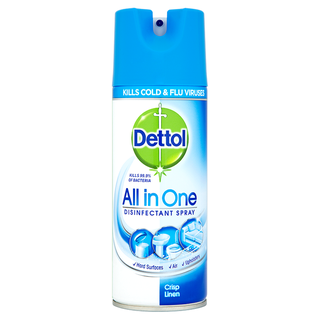 Dettol All in one Disinfectant Spray Can 400ml