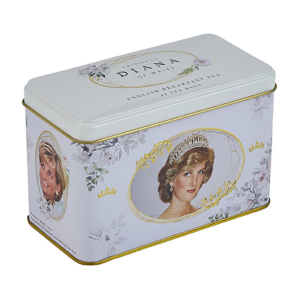 New English Teas Princess Diana of Wales Tea Tin 40 teabags