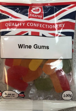 Fitzroy Winegums 100g Bag