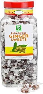 Fitzroy Extra Strong Ginger Sweets 2 kg Jar
