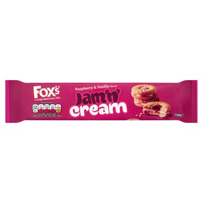 Fox's Jam'n Cream Biscuit 150g