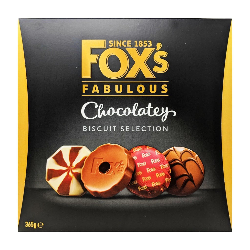 Foxs Chocolatey Biscuit Carton 365g - Christmas