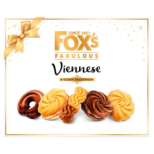 Fox's Fabulous Viennese Biscuit Selection 350g CHRISTMAS