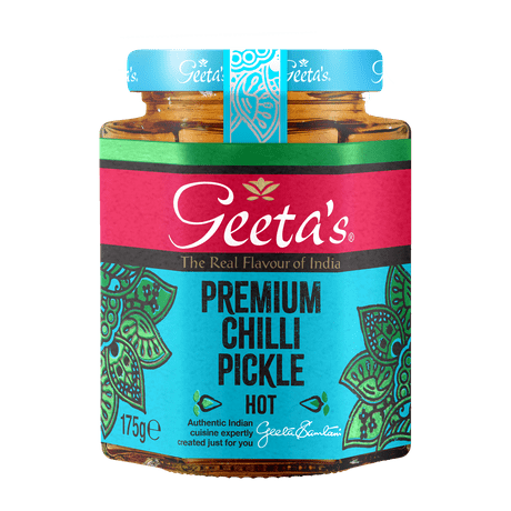 Geeta's Hot Chili Pickle 175g