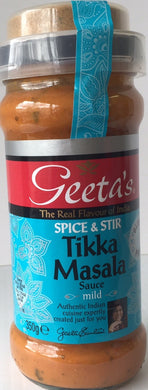 Geeta  Tikka Masala Spice & Stir Sauce 350g