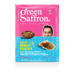Green Saffron Indian Bombay Potatoes Spice Packet 25g