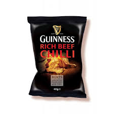 Guinness Rich Chili Potato Chips - crisps 40g
