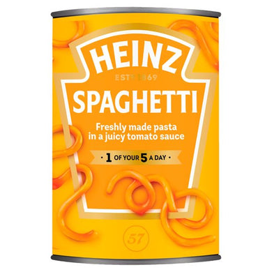 Heinz Spaghetti in Tomato Sauce 400g Dated 3/23