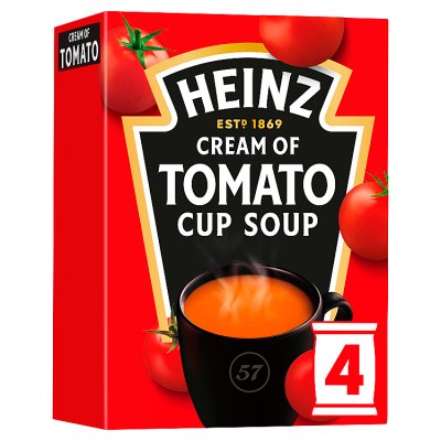 Heinz Cream of Tomato Cup a Soup (4x22g)