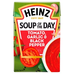 Heinz Tomato, Garlic & Blackpepper Carton Soup 400g