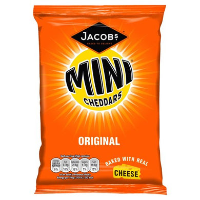 Jacobs Mini Cheddars 50g Bag