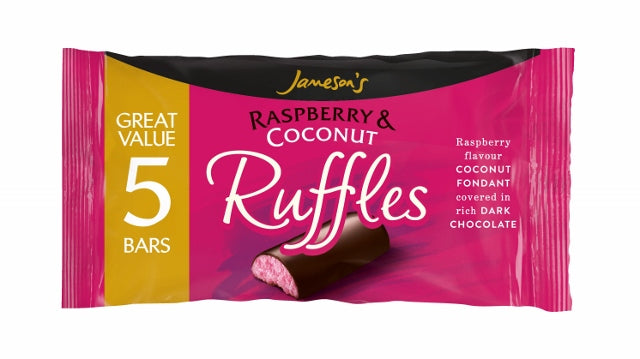 Jameson's Raspberry & Coconut Ruffles 5 Pack