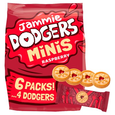 Jammies Dodgers Mini Snack Pack 6's