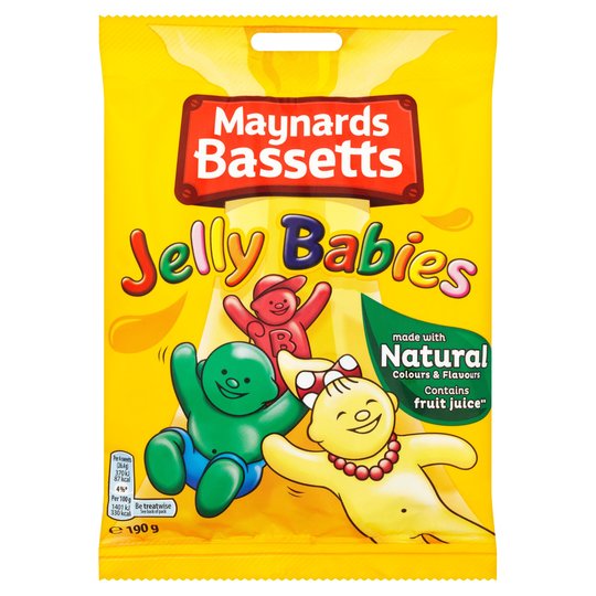Bassetts Jelly Babies 165g – Jolly Grub