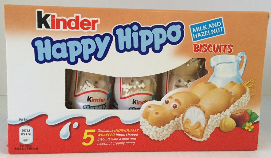 Kinder Happy Hippo Biscuit 5pk