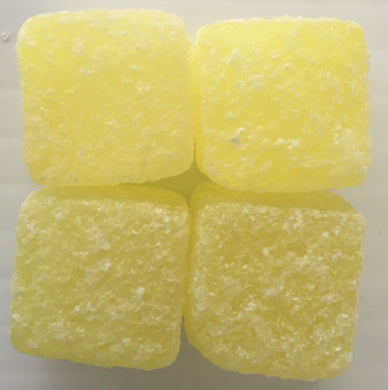 JG Pineapple Cubes bulk Sweets 100g