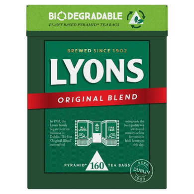 Lyons Original Blend Teabags 160ct