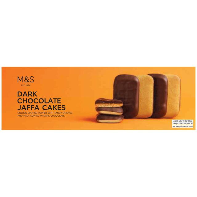 M&S Dark Chocolate Jaffa Cakes 125g