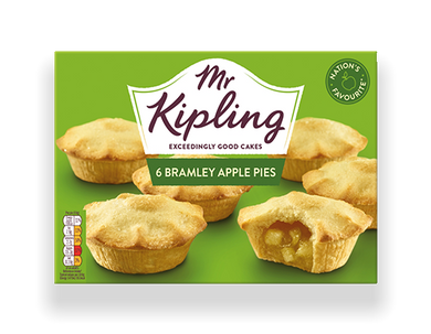 Mr Kipling Bramley Apple Pie- Fragile