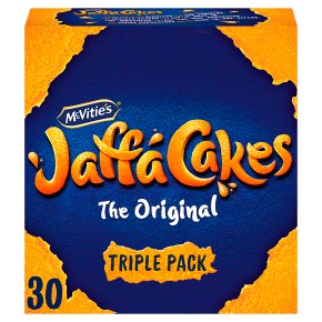 Mcvities Jaffa Cakes TRIPLE pack (30 cakes)