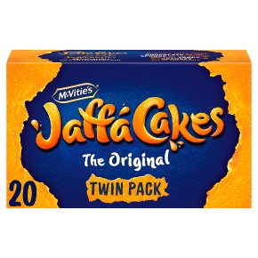 Mcvities Jaffa Cakes Twin pack (20 cakes)
