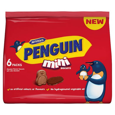 Mcvities Penguin Mini Biscuits 6 x 19g