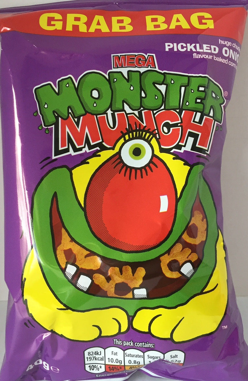 Walkers Crisps Monster Munch Pickled Onion 6 pk – Jolly Grub