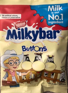 Milkybar White chocolate Buttons 30g