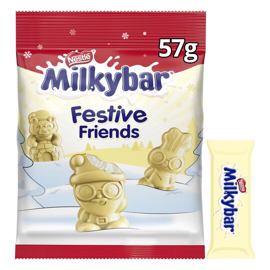 Nestle Milkybar Festive Friends Bag 57g CHRISTMAS