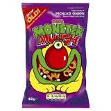 Walkers Crisps Monster Munch Pickled Onion 6 pk