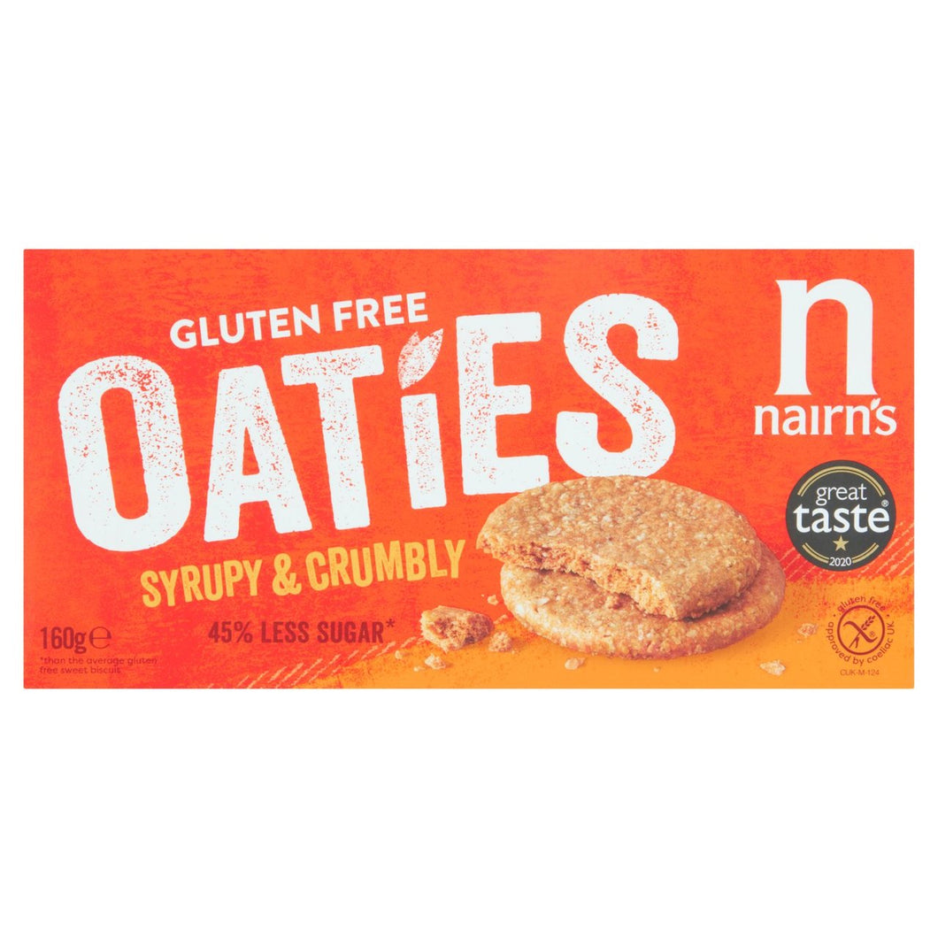 Nairn's Gluten Free Oaties Biscuits 160g