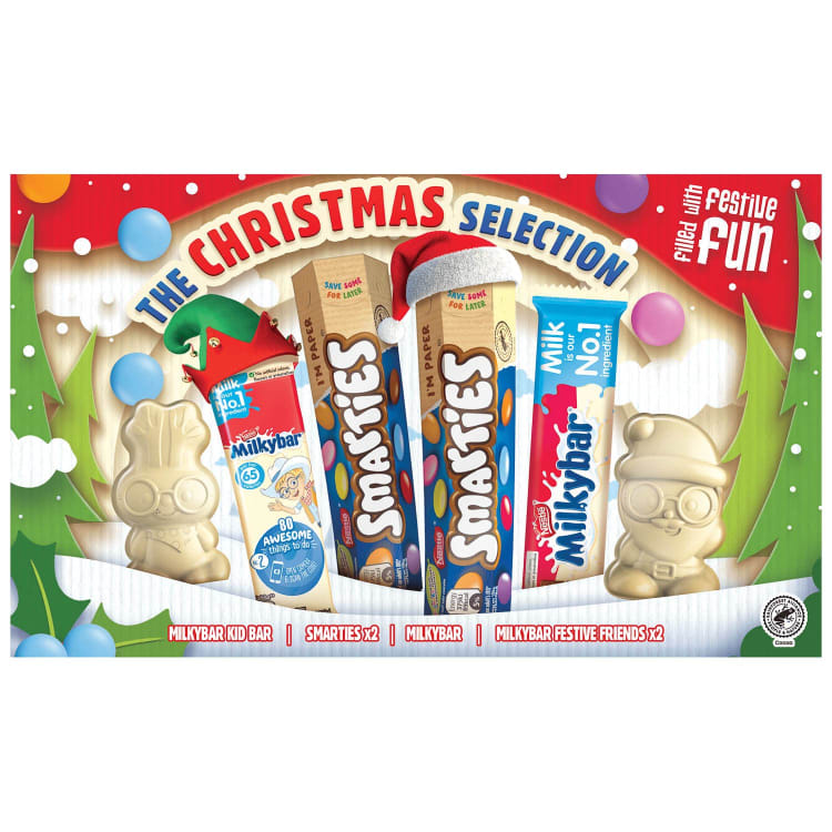 Nestle Kids Medium Selection Box 129g - Christmas