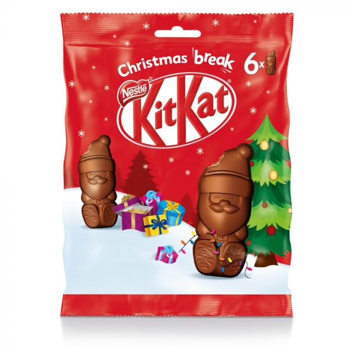Kit Kat Santa Mini Pouch 55g - CHRISTMAS