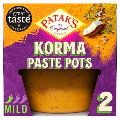 Pataks Paste Pots Korma 2 x 70g