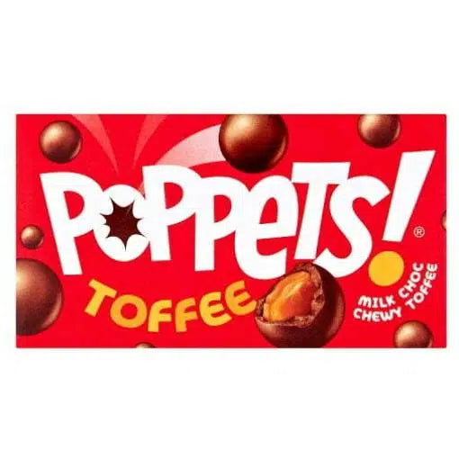 Paynes Poppets Chewy Toffee 39g