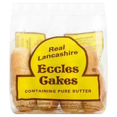 Real Lancashire Eccles Cakes 4 pack - FRAGILE