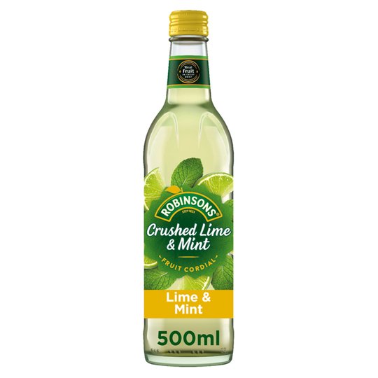 Robinsons Crushed Lime & Mint Cordial - FRAGILE