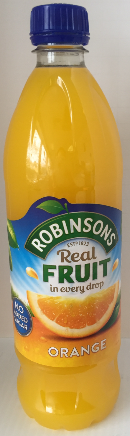 Robinsons Real Fruit Squash Robinsons Orange Squash No Added Sugar