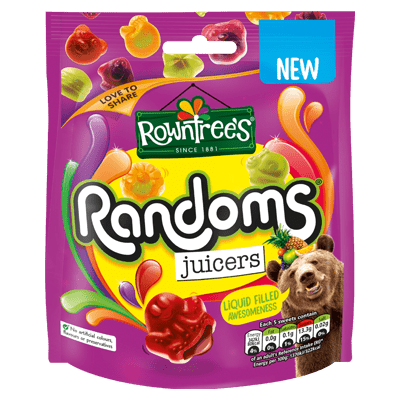 Rowntrees Randoms Juicers Purple Bag 150g – Jolly Grub